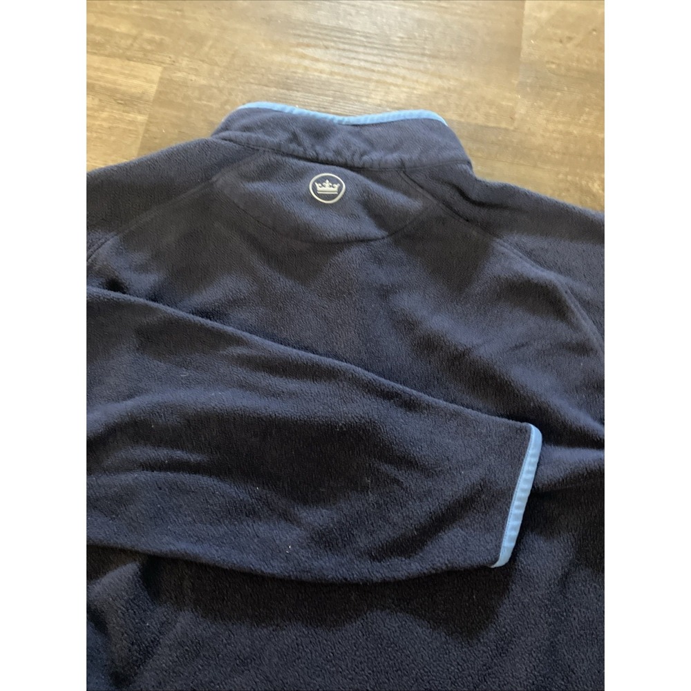 Peter Millar Mens 1/4 Zip Light Fleece Pullover PGA Golf Kiawah Size Medium - Picture 8 of 9